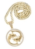 10K Rose Gold Rope Necklace / 3 MM