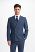 Orson Blue Suit with Marco Scoop Waistcoat